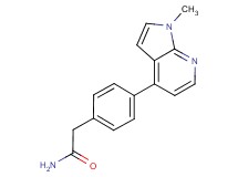2-[4-(1-methyl-1H-pyrrolo[2,3-b]pyridin-4-yl)phenyl]acetamide