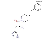 (2S)-3-(1H-imidazol-4-yl)-1-oxo-1-[4-(2-phenylethyl)-1-piperidinyl]-2-propanamine