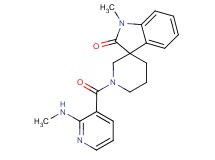 1-methyl-1'-{[2-(methylamino)pyridin-3-yl]carbonyl}spiro[indole-3,3'-piperidin]-2(1H)-one