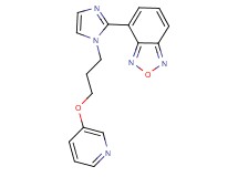 4-{1-[3-(pyridin-3-yloxy)propyl]-1H-imidazol-2-yl}-2,1,3-benzoxadiazole