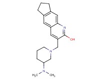 3-{[3-(dimethylamino)-1-piperidinyl]methyl}-7,8-dihydro-6H-cyclopenta[g]quinolin-2-ol