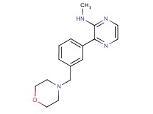 N-methyl-3-[3-(morpholin-4-ylmethyl)phenyl]pyrazin-2-amine