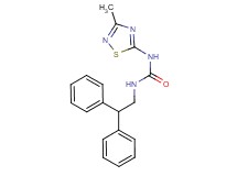 N-(2,2-diphenylethyl)-N'-(3-methyl-1,2,4-thiadiazol-5-yl)urea