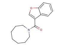 1-(1-benzofuran-3-ylcarbonyl)azocane