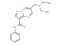 6-[(diethylamino)methyl]-N-phenylpyrazolo[1,5-a]pyrimidine-3-carboxamide