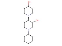 (3'R*,4'R*)-1'-cyclohexyl-1,4'-bipiperidine-3',4-diol