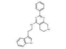 N-[2-(1H-indol-3-yl)ethyl]-2-phenyl-5,6,7,8-tetrahydropyrido[3,4-d]pyrimidin-4-amine