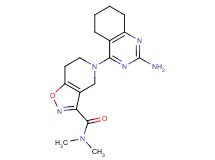 5-(2-amino-5,6,7,8-tetrahydroquinazolin-4-yl)-N,N-dimethyl-4,5,6,7-tetrahydroisoxazolo[4,5-c]pyridine-3-carboxamide
