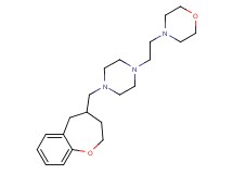 4-{2-[4-(2,3,4,5-tetrahydro-1-benzoxepin-4-ylmethyl)piperazin-1-yl]ethyl}morpholine