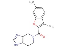 5-[(3,6-dimethyl-1-benzofuran-2-yl)carbonyl]-4,5,6,7-tetrahydro-1H-imidazo[4,5-c]pyridine