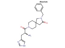 2-benzyl-8-L-histidyl-2,8-diazaspiro[4.5]decan-3-one dihydrochloride