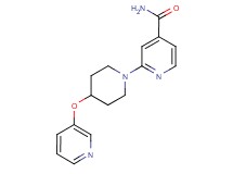 2-[4-(3-pyridinyloxy)-1-piperidinyl]isonicotinamide