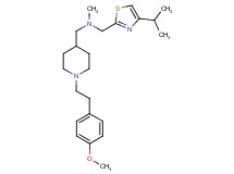 1-(4-isopropyl-1,3-thiazol-2-yl)-N-({1-[2-(4-methoxyphenyl)ethyl]-4-piperidinyl}methyl)-N-methylmethanamine