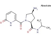 (2S,4S)-4-amino-N-isopropyl-1-[(6-oxo-1,6-dihydropyridin-2-yl)carbonyl]pyrrolidine-2-carboxamide