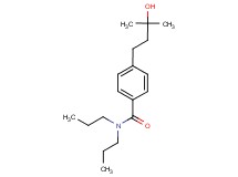 4-(3-hydroxy-3-methylbutyl)-N,N-dipropylbenzamide