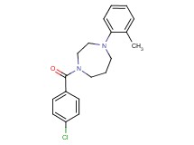 1-(4-chlorobenzoyl)-4-(2-methylphenyl)-1,4-diazepane