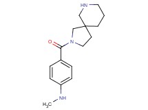 [4-(2,7-diazaspiro[4.5]dec-2-ylcarbonyl)phenyl]methylamine hydrochloride
