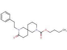 butyl 9-oxo-8-(2-phenylethyl)-2,8-diazaspiro[5.5]undecane-2-carboxylate