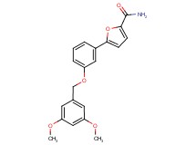 5-{3-[(3,5-dimethoxybenzyl)oxy]phenyl}-2-furamide