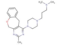 N,N-dimethyl-3-[4-(2-methyl-5,11-dihydro[1]benzoxepino[3,4-d]pyrimidin-4-yl)piperazin-1-yl]propan-1-amine
