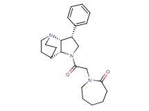 1-{2-oxo-2-[(3R*,3aR*,7aR*)-3-phenylhexahydro-4,7-ethanopyrrolo[3,2-b]pyridin-1(2H)-yl]ethyl}azepan-2-one