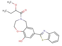 7-(1,3-benzothiazol-2-yl)-4-(2-methoxybutanoyl)-2,3,4,5-tetrahydro-1,4-benzoxazepin-9-ol