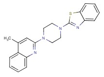 2-[4-(1,3-benzothiazol-2-yl)-1-piperazinyl]-4-methylquinoline