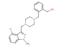 [2-({4-[(4-chloro-1-methyl-1H-indazol-3-yl)methyl]piperazin-1-yl}methyl)phenyl]methanol