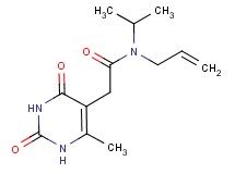 N-allyl-N-isopropyl-2-(6-methyl-2,4-dioxo-1,2,3,4-tetrahydropyrimidin-5-yl)acetamide