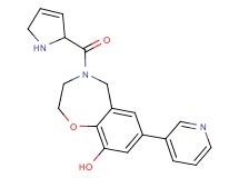 4-(2,5-dihydro-1H-pyrrol-2-ylcarbonyl)-7-(3-pyridinyl)-2,3,4,5-tetrahydro-1,4-benzoxazepin-9-ol dihydrochloride