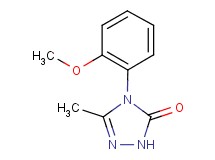 4-(2-methoxyphenyl)-5-methyl-2,4-dihydro-3H-1,2,4-triazol-3-one