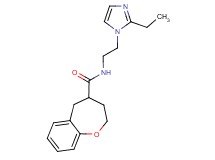 N-[2-(2-ethyl-1H-imidazol-1-yl)ethyl]-2,3,4,5-tetrahydro-1-benzoxepine-4-carboxamide