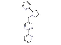 2-pyridin-2-yl-5-[(2-pyridin-2-ylpyrrolidin-1-yl)methyl]pyrimidine
