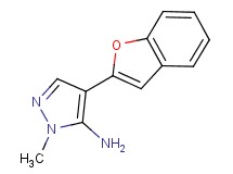 4-(1-benzofuran-2-yl)-1-methyl-1H-pyrazol-5-amine