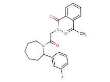 2-{2-[2-(3-fluorophenyl)-1-azepanyl]-2-oxoethyl}-4-methyl-1(2H)-phthalazinone
