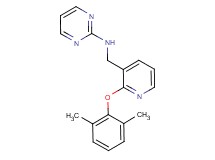N-{[2-(2,6-dimethylphenoxy)-3-pyridinyl]methyl}-2-pyrimidinamine