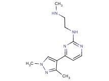 N-[4-(1,3-dimethyl-1H-pyrazol-4-yl)-2-pyrimidinyl]-N'-methyl-1,2-ethanediamine trifluoroacetate