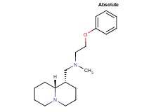 N-methyl-N-[(1S,9aR)-octahydro-2H-quinolizin-1-ylmethyl]-2-phenoxyethanamine