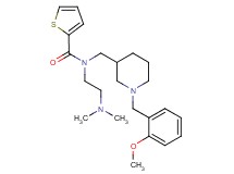 N-[2-(dimethylamino)ethyl]-N-{[1-(2-methoxybenzyl)-3-piperidinyl]methyl}-2-thiophenecarboxamide