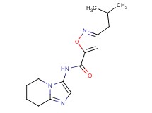 3-isobutyl-N-(5,6,7,8-tetrahydroimidazo[1,2-a]pyridin-3-yl)isoxazole-5-carboxamide