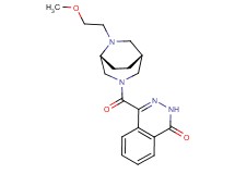 4-{[(1R*,5R*)-6-(2-methoxyethyl)-3,6-diazabicyclo[3.2.2]non-3-yl]carbonyl}-1(2H)-phthalazinone