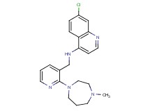 7-chloro-N-{[2-(4-methyl-1,4-diazepan-1-yl)pyridin-3-yl]methyl}quinolin-4-amine