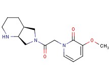 3-methoxy-1-{2-[(4aS*,7aS*)-octahydro-6H-pyrrolo[3,4-b]pyridin-6-yl]-2-oxoethyl}pyridin-2(1H)-one