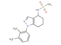 N-[1-(2,3-dimethylphenyl)-4,5,6,7-tetrahydro-1H-indazol-4-yl]methanesulfonamide