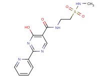 4-hydroxy-N-{2-[(methylamino)sulfonyl]ethyl}-2-pyridin-2-ylpyrimidine-5-carboxamide