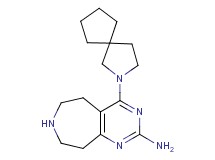 4-(2-azaspiro[4.4]non-2-yl)-6,7,8,9-tetrahydro-5H-pyrimido[4,5-d]azepin-2-amine