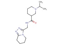 1-isopropyl-N-(5,6,7,8-tetrahydro[1,2,4]triazolo[4,3-a]pyridin-3-ylmethyl)-3-piperidinecarboxamide