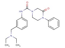 N-{3-[(diethylamino)methyl]phenyl}-3-oxo-4-phenylpiperazine-1-carboxamide