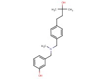 3-{[[4-(3-hydroxy-3-methylbutyl)benzyl](methyl)amino]methyl}phenol