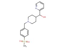 {1-[4-(methylsulfonyl)benzyl]piperidin-4-yl}(pyridin-2-yl)methanol